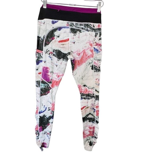 Lululemon Womens 8 Leggings Speed Tight III Full-On Luxtreme Ruched Athleisure - Picture 7 of 13